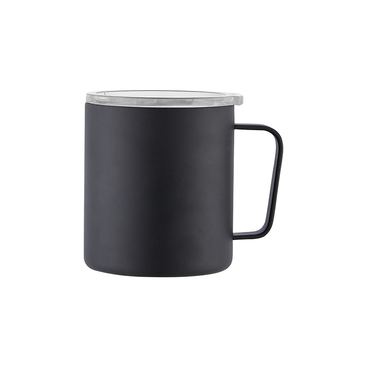 12oz Coffee Mug Double Wall Vacuum Insulated Cup Tumbler with Handle 