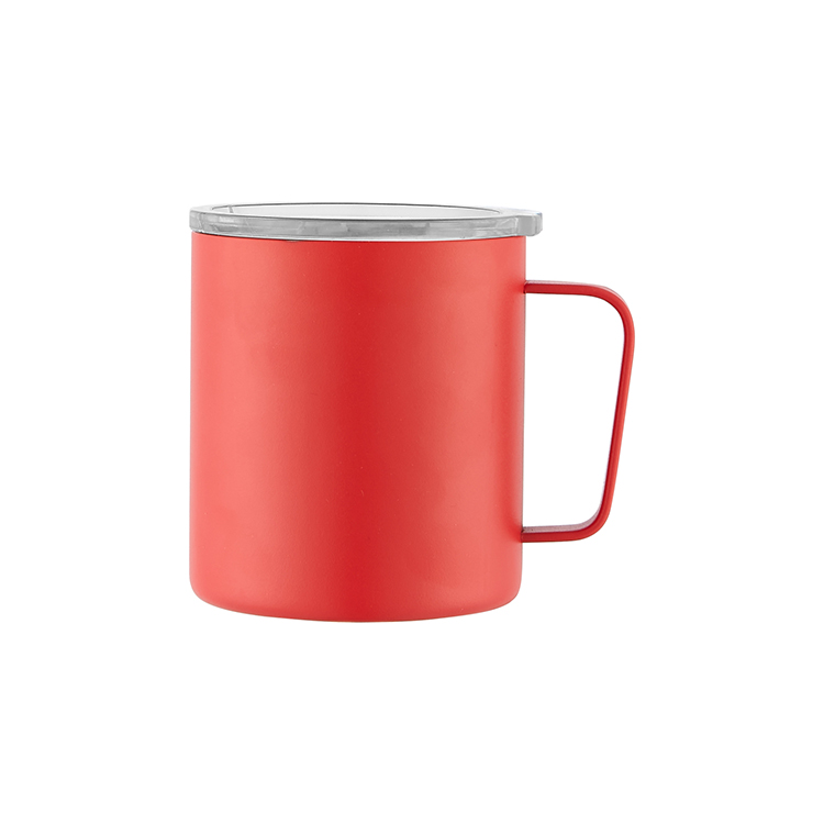 12oz Coffee Mug Double Wall Vacuum Insulated Cup Tumbler with Handle 