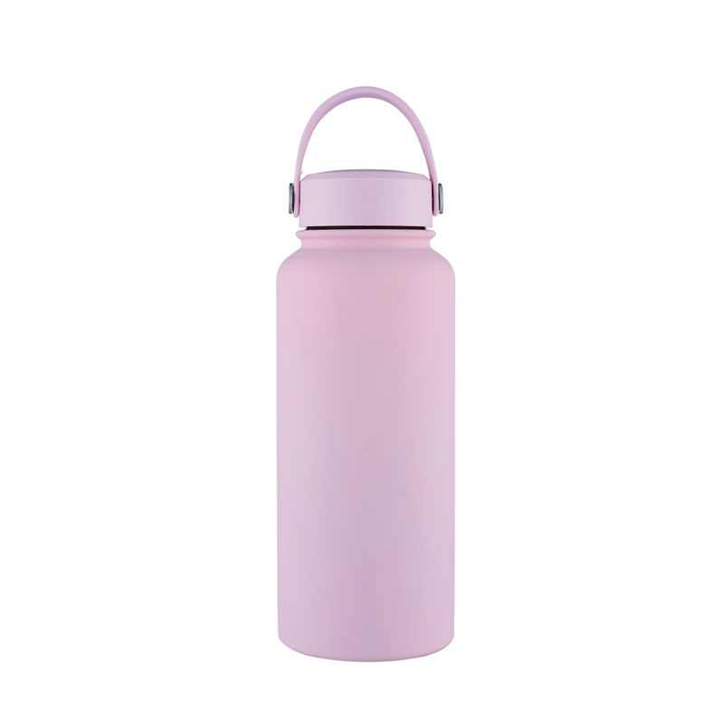 32oz Insulated Water Bottle with Straw Stainless Steel Sports Water Cup Flask