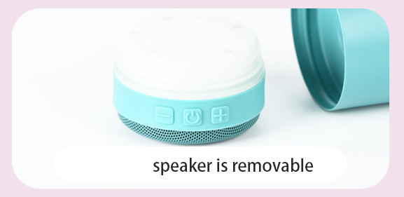 20oz Bluetooth Thermal with Straw and Wireless Speaker with LED Light