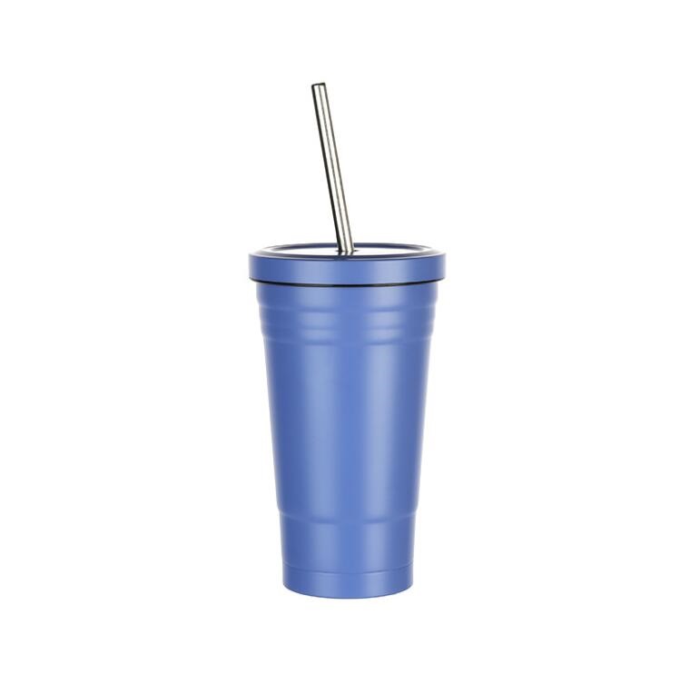 16oz Stainless Steel Coffee Cup Insulated Mug with Lid