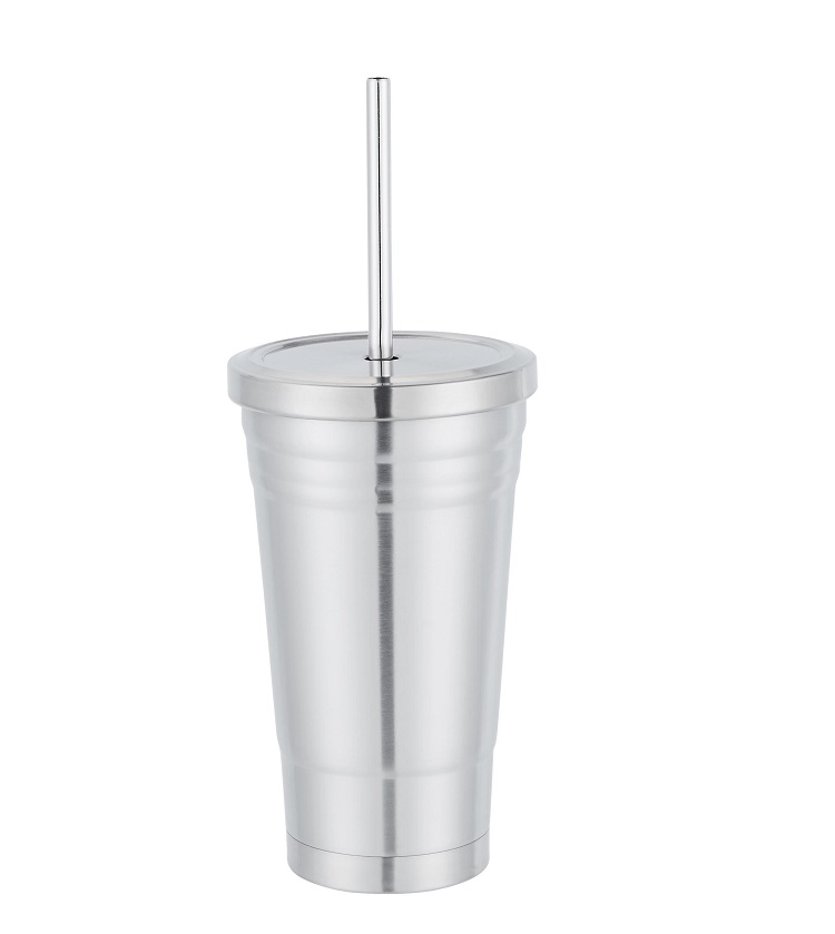 16oz Stainless Steel Coffee Cup Insulated Mug with Lid