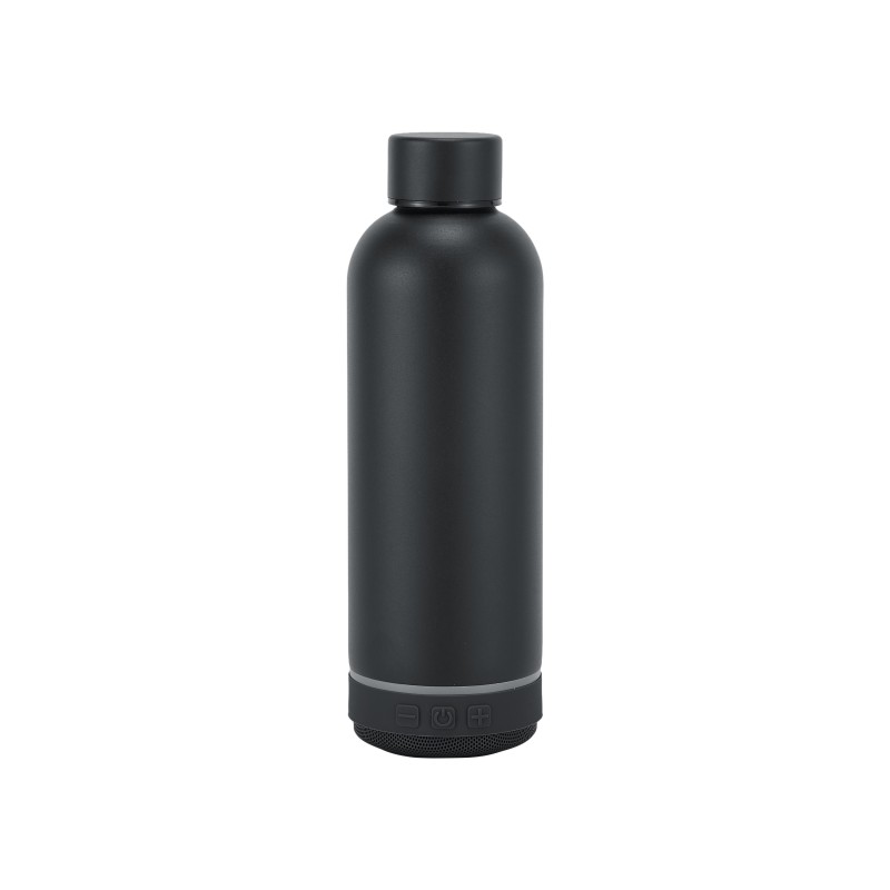 14oz Double Wall Vacuum Insulated Water Bottle with Bluetooth Speaker 