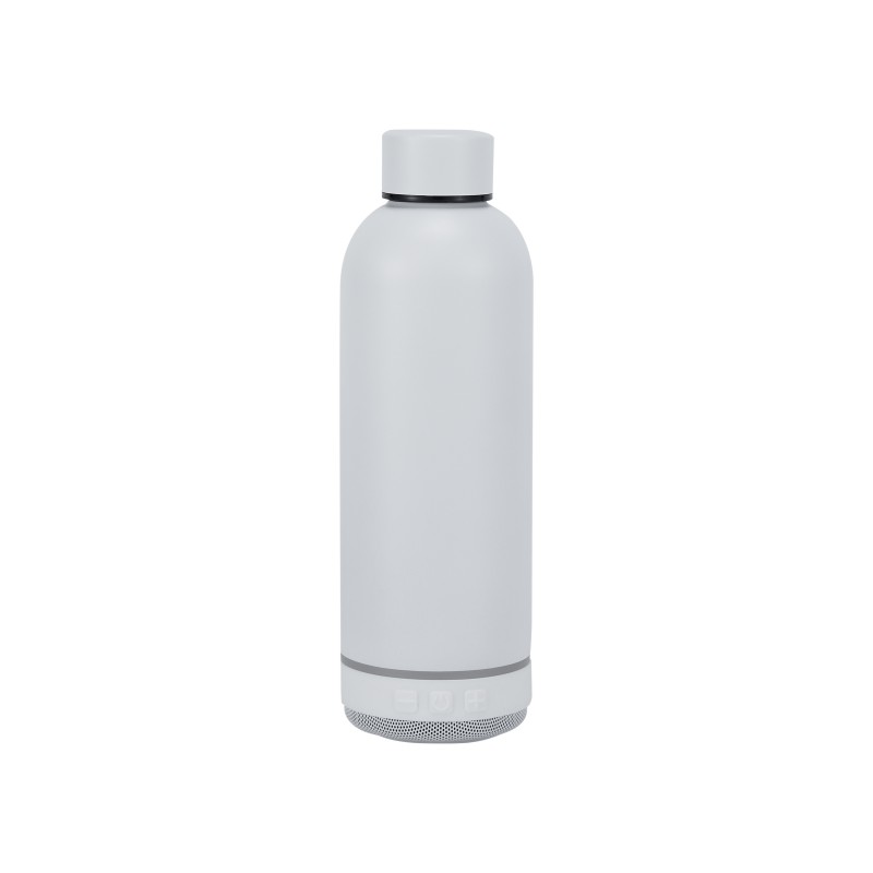 14oz Double Wall Vacuum Insulated Water Bottle with Bluetooth Speaker 