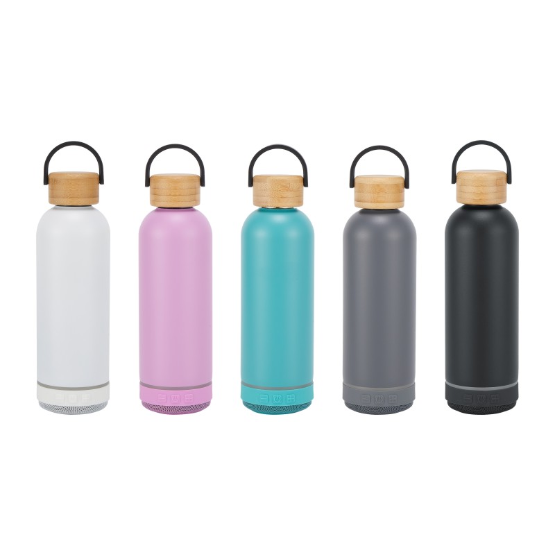 14oz water botter with Rechargeable Bluetooth Wireless Speaker