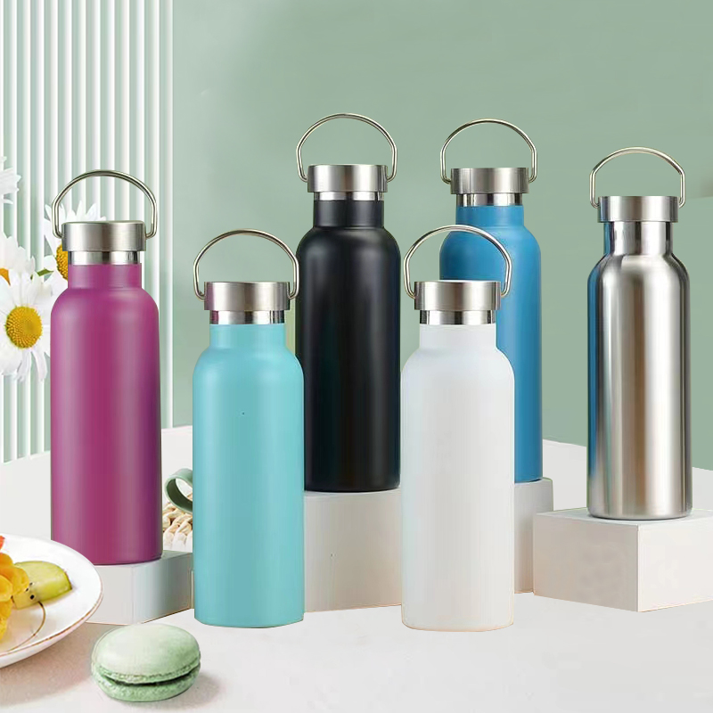 Insulated Water Bottle Stainless Steel WITH HANDLE
