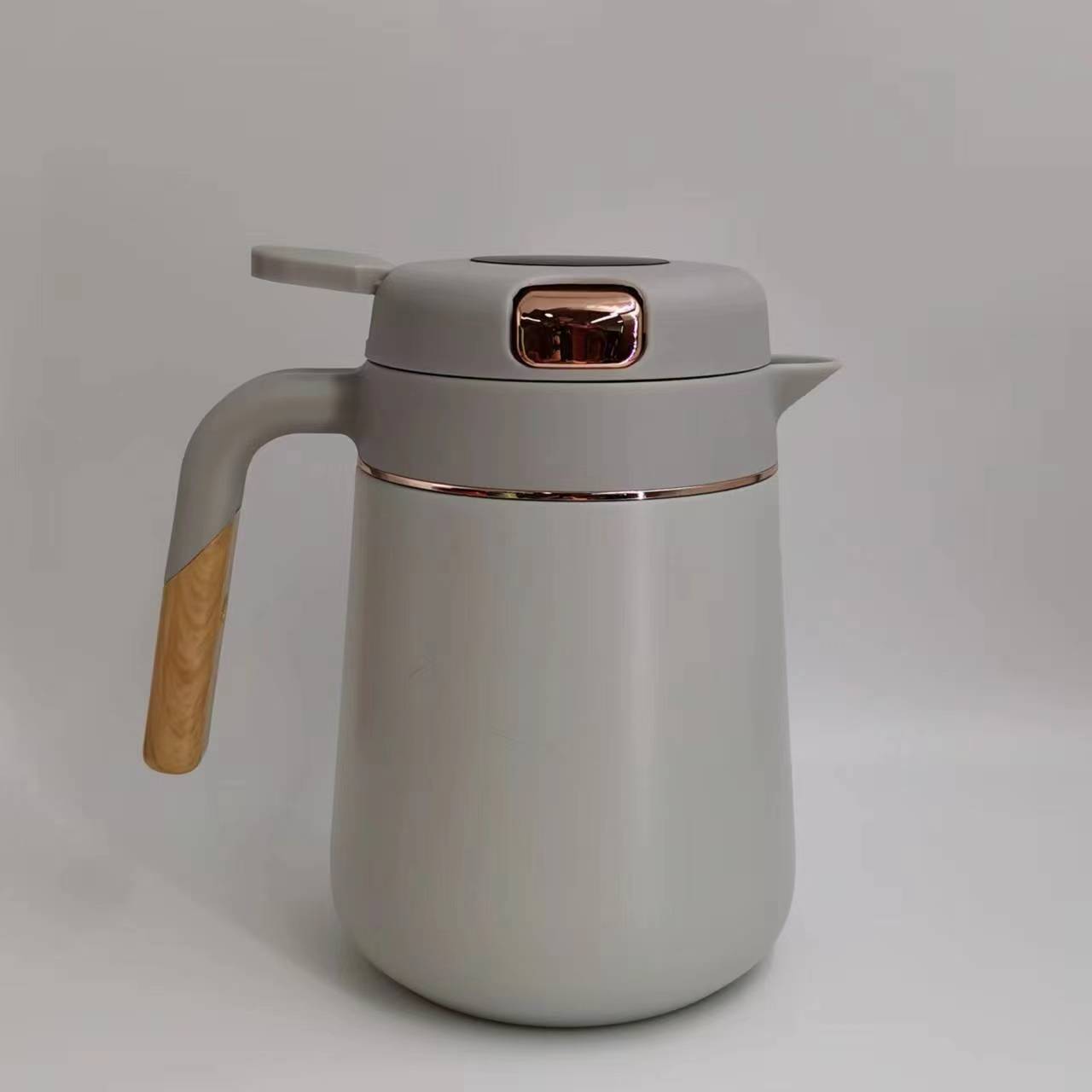 Thermal Coffee Carafe with Tea Infuser/Smart Double Walled Vacuum Thermos with LED Display