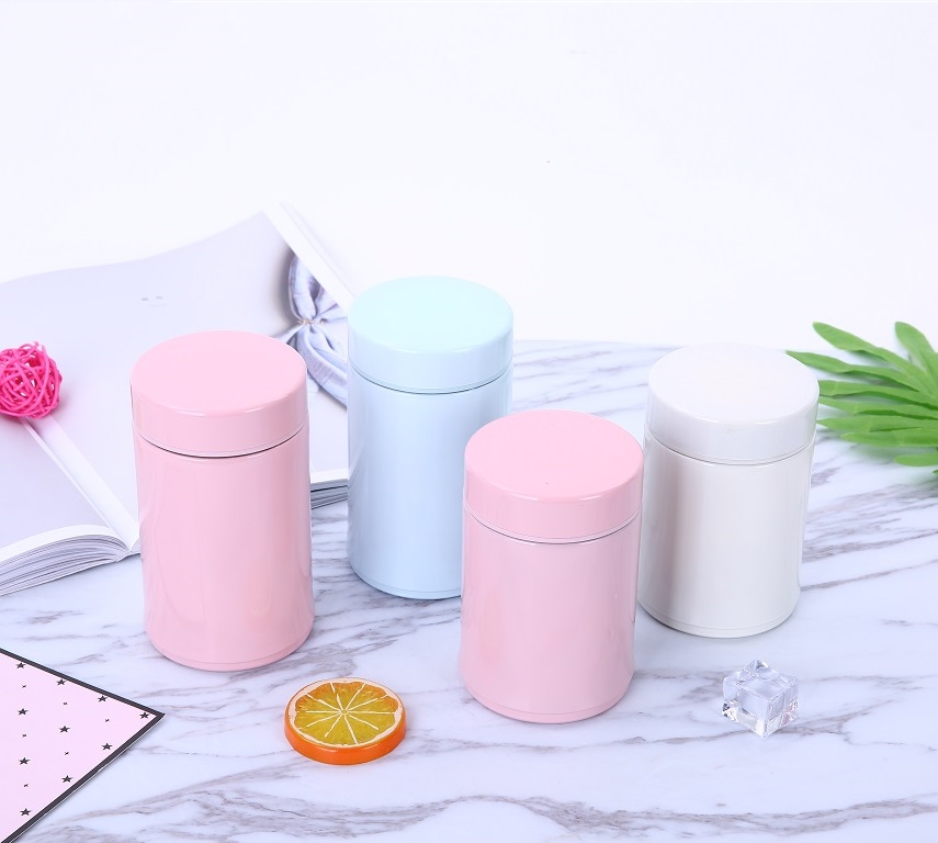 350ML Stainless Steel Water Bottle for Hot and Cold Drinks Insulated Food Jar for Hot Food Good Seal