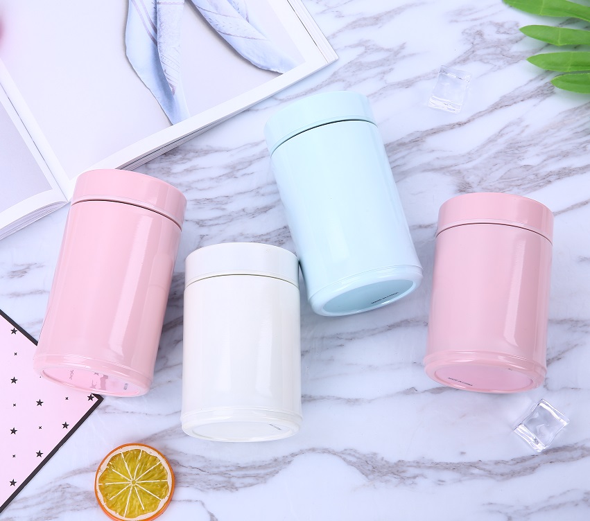 350ML Stainless Steel Water Bottle for Hot and Cold Drinks Insulated Food Jar for Hot Food Good Seal